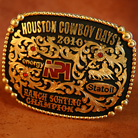 API 2010 Belt Buckle Award