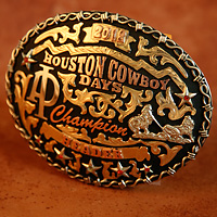 API 2012 Champion Header Belt Buckle Award